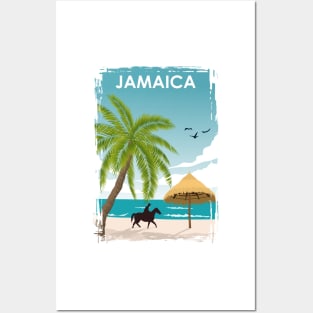 Jamaica Travel Poster Posters and Art